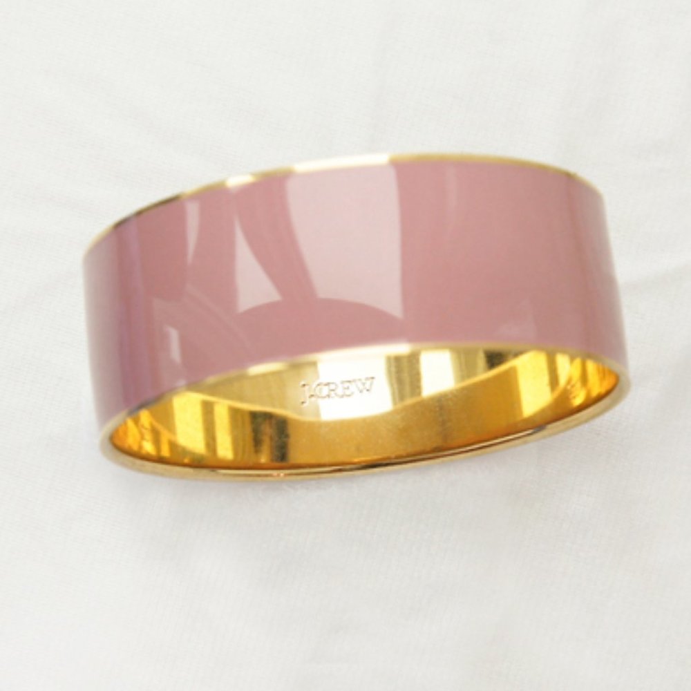 J Crew Engraved Wide Cuff Bangle Bracelet NWOT